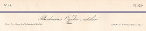 Original Audubon Print 1840 Royal Octavo, 325 Bachman's Oyster-Catcher, text areas